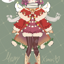 クリスマスデザイン画ノイズあり